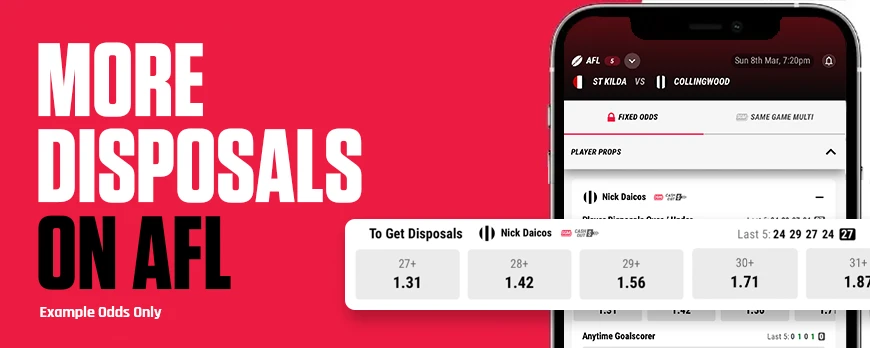 Pointsbet promotional banner showcasing login offers and app interface.